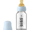 BIBS Baby 110ml Glass Bottle Set