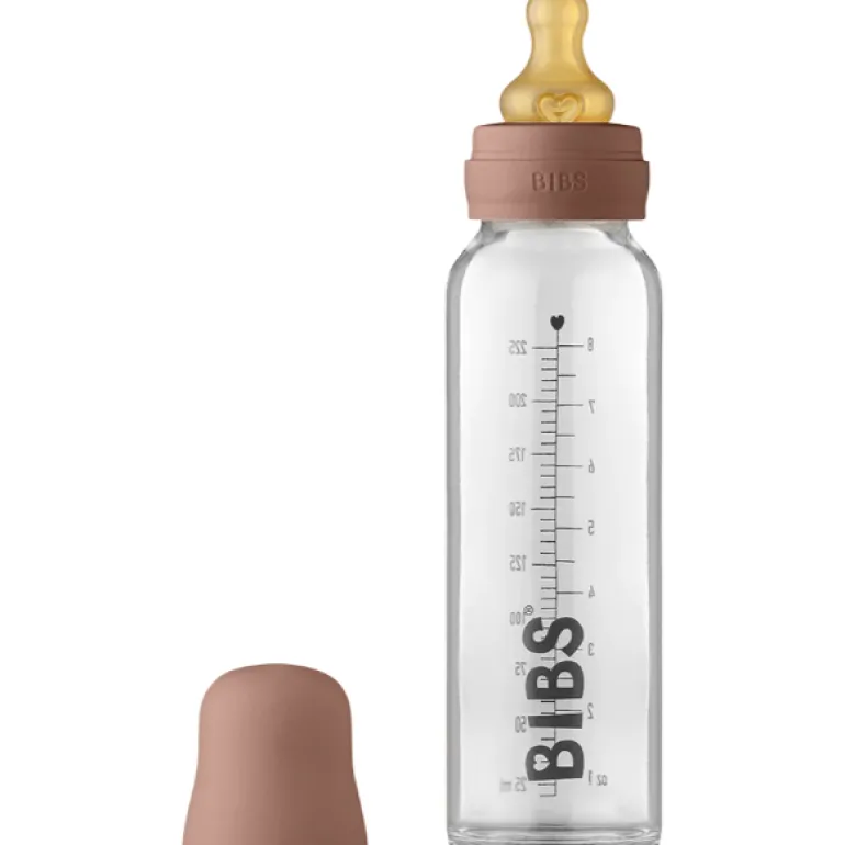 BIBS Baby 225ml Glass Bottle Set