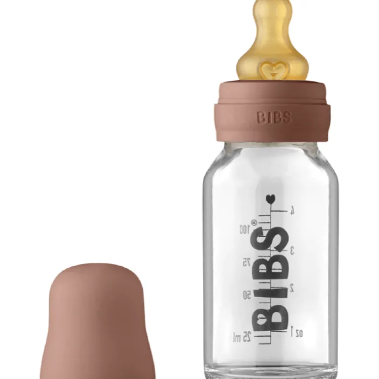 BIBS Baby 110ml Glass Bottle Set