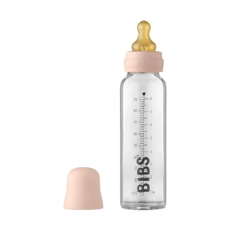 BIBS Baby 225ml Glass Bottle Set