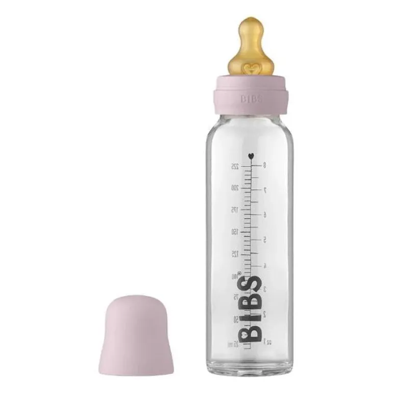 BIBS Baby 225ml Glass Bottle Set