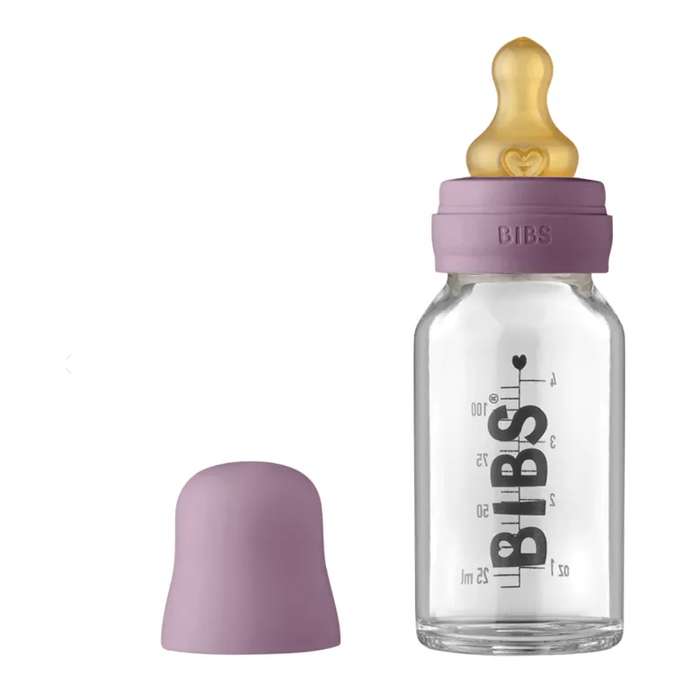 BIBS Baby 110ml Glass Bottle Set
