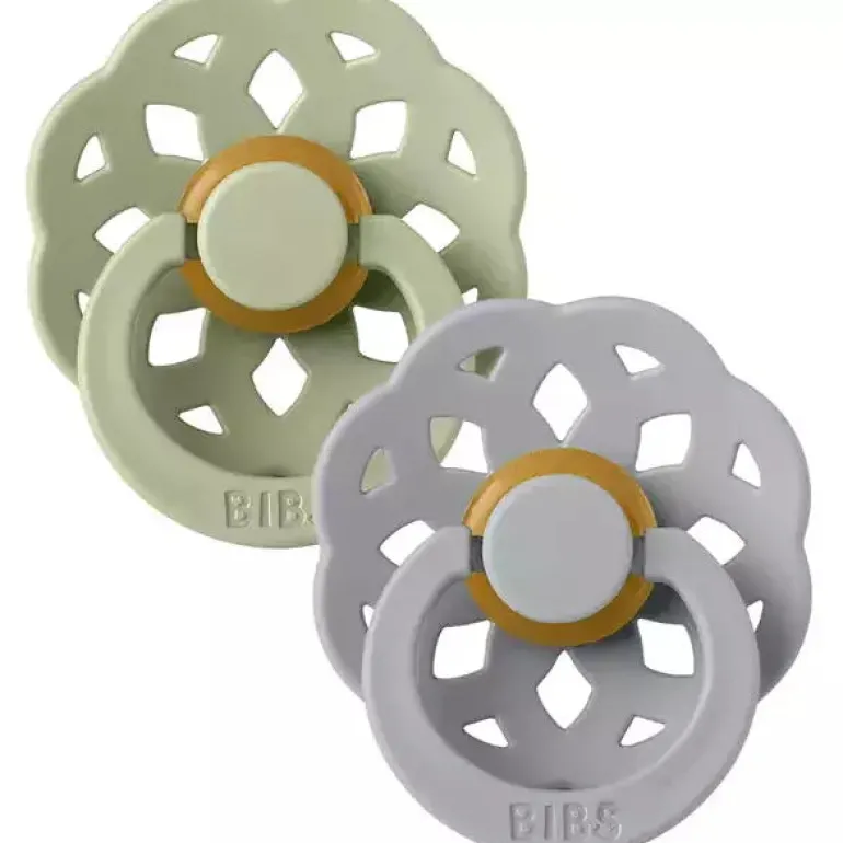 BIBS USA- BIBS Boheme Sage/Cloud - 2 PACK