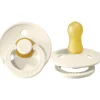 BIBS USA- Natural Rubber Pacifier 2 Pack - Ivory