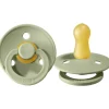 BIBS USA- Natural Rubber Pacifier 2 Pack - Sage