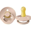 BIBS USA- Natural Rubber Pacifier 2 Pack - Blush