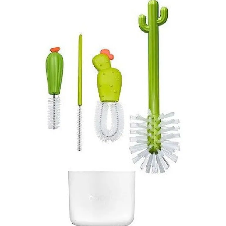 Boon CACTI Bottle Cleaning Brush Set
