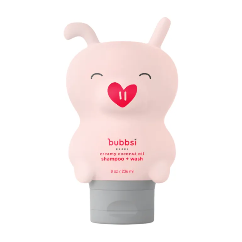 Bubbsi Creamy Coconut Oil Shampoo + Wash