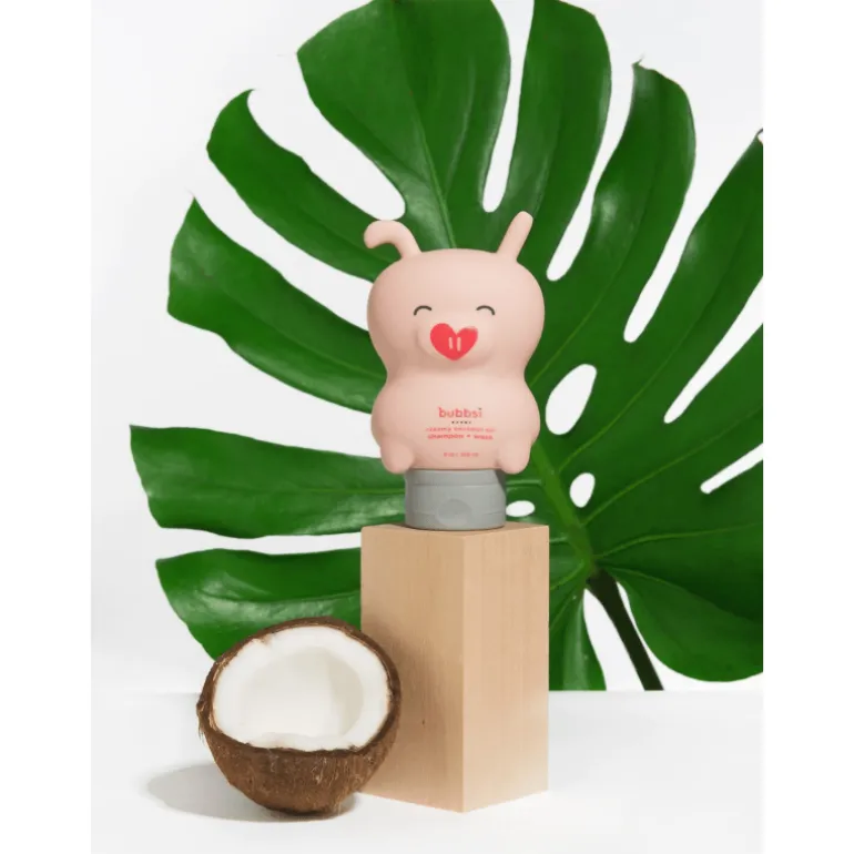 Bubbsi Creamy Coconut Oil Shampoo + Wash