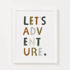 Clementine Kids Let's Adventure Art Print