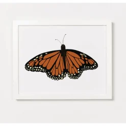 Clementine Kids Monarch Butterfly Art
