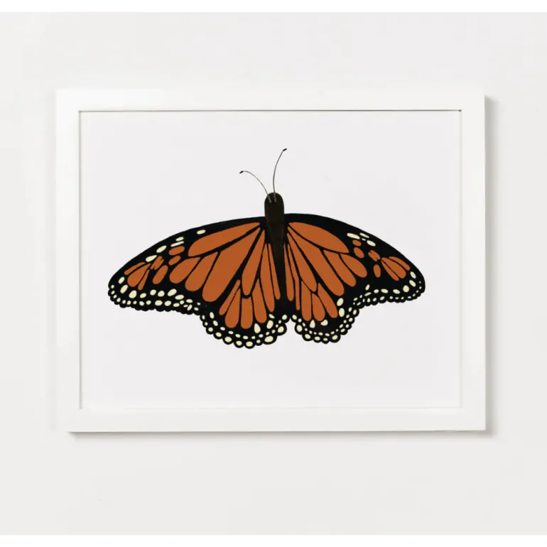 Clementine Kids Monarch Butterfly Art