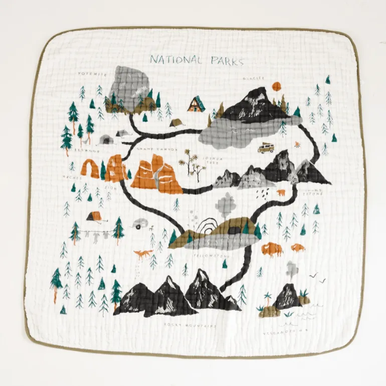 Clementine Kids National Parks Quilt