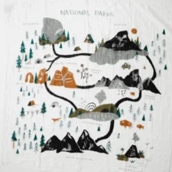 Clementine Kids National Parks Swaddle