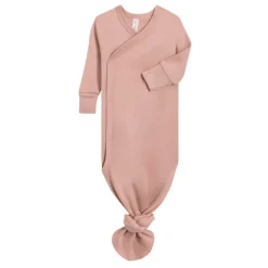 Colored Organics Indy Kimono Gown Blush