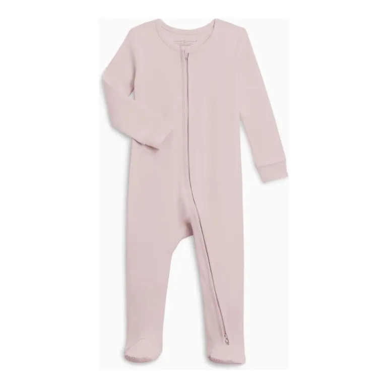Colored Organics Peyton Zipper Sleeper Wisteria