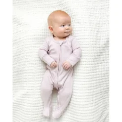 Colored Organics Peyton Zipper Sleeper Wisteria