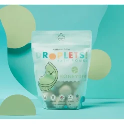 Dabble & Dollop 100% Natural Bath Bombs - Honeydew Melon