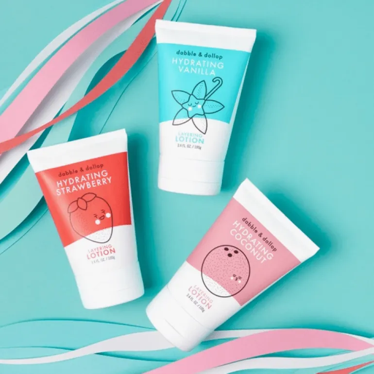 Dabble & Dollop All-Natural Layering Lotions - Coconut