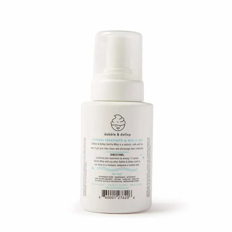 Dabble & Dollop Vanilla Bath Whip