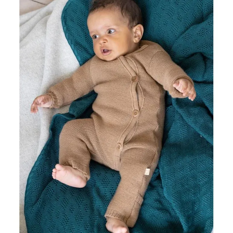 Disana Babies' Knitted Overall Natural