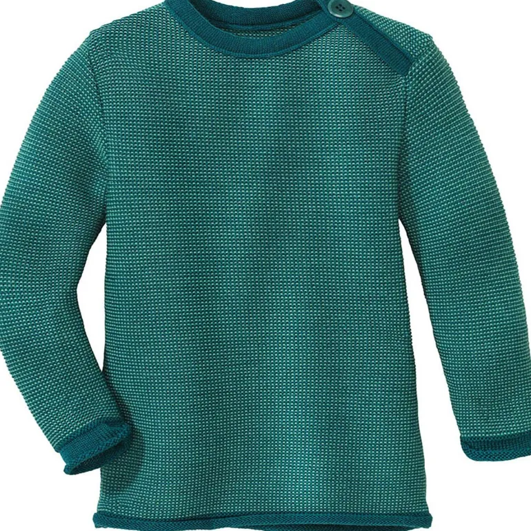 Disana Melange Jumper Pacific Mint