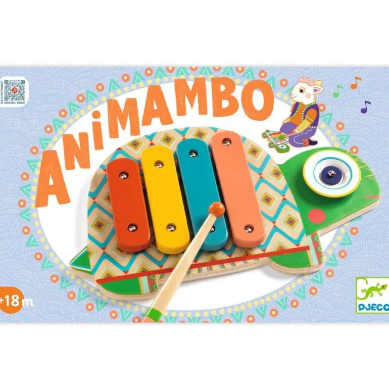 Djeco Animambo Cymbal & Xylophone