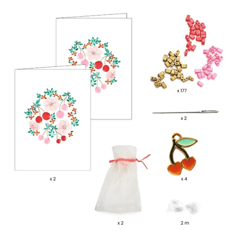 Djeco Bead Kit-Tila & Cherries