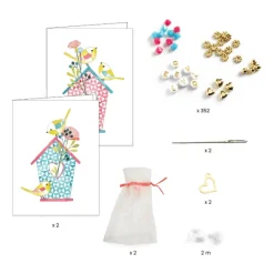 Djeco Bead Kit-Tila & Flowers