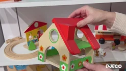 Djeco Minifarm Wooden Farm Set