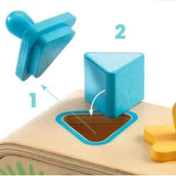 Djeco Multi Boita Wooden Puzzle