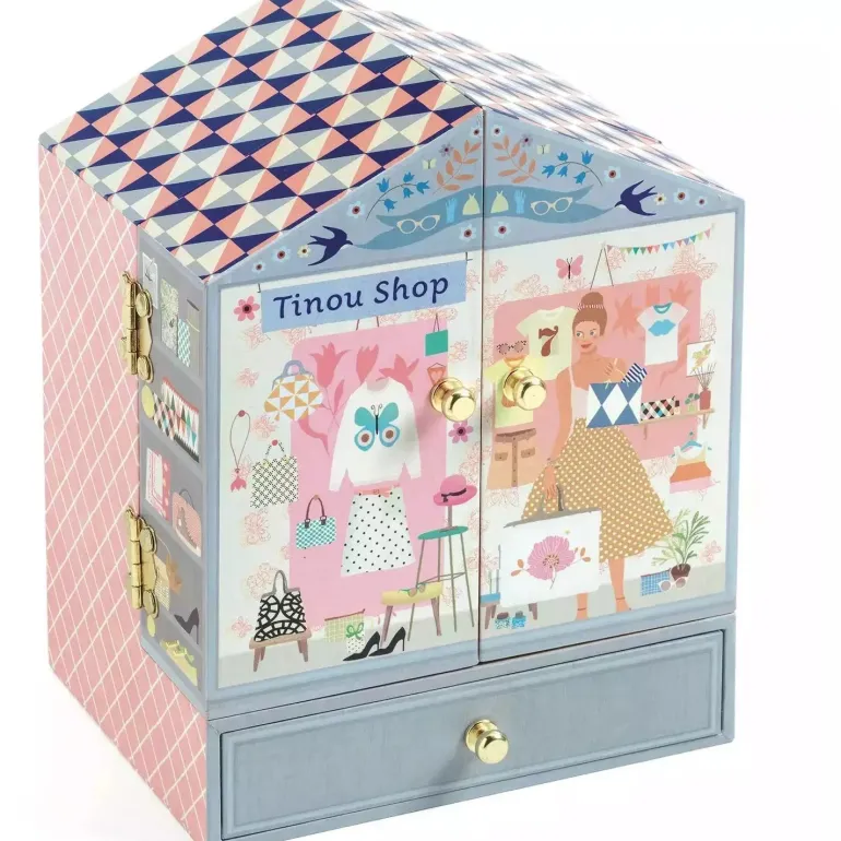 Djeco Tinou Shop Musical Treasure Box