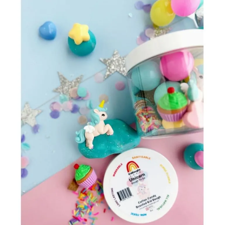 Earth Grown Kid Dough Unicorn Party Dough-To-Go