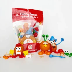 Earth Grown KidDough Play Kit- Funny Faces