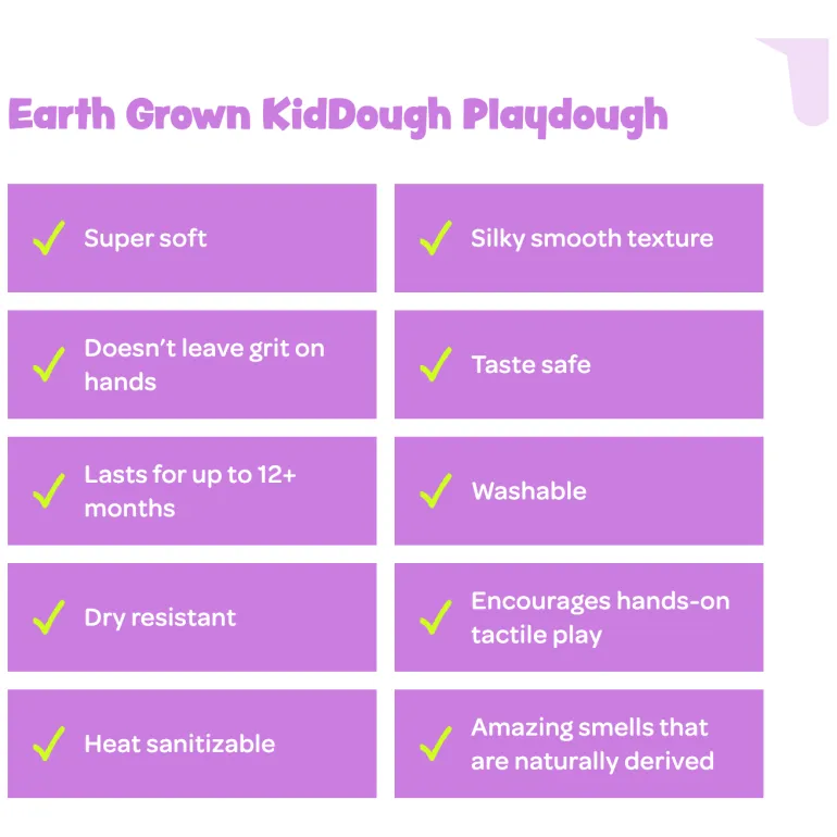 Earth Grown KidDough Play Kit- Dino Jungle