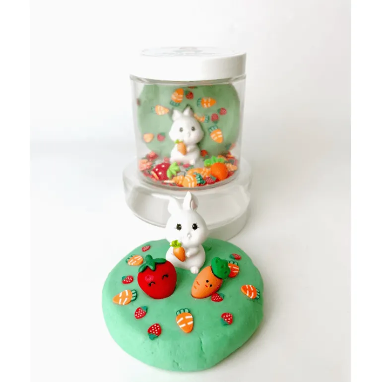 Earth Grown Kidough Bunny Patch Mini Dough To Go