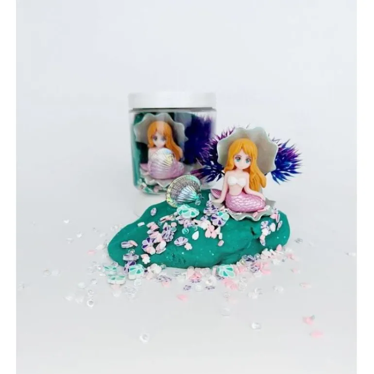 Earth Grown Kidough Mermaid Mini (Tropical Punch) Dough-To-Go