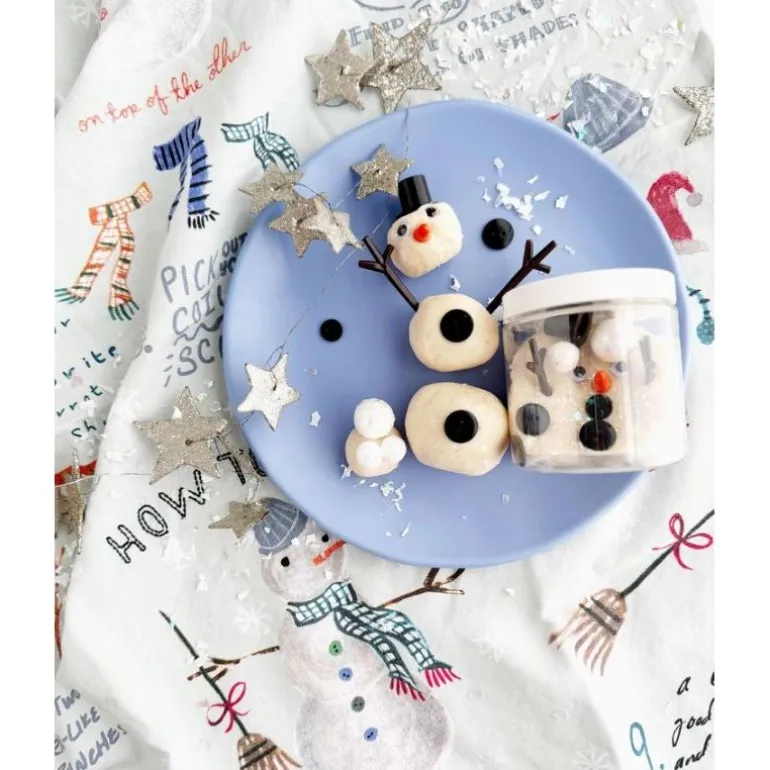 Earth Grown Kidough Snowman Mini Dough-To-Go