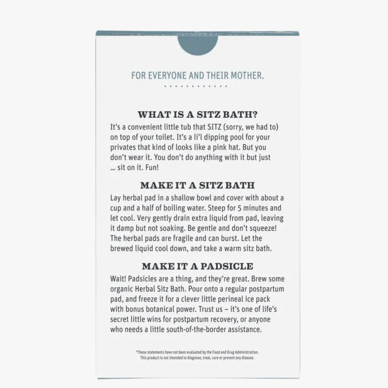 Earth Mama Organic Herbal Sitz Bath