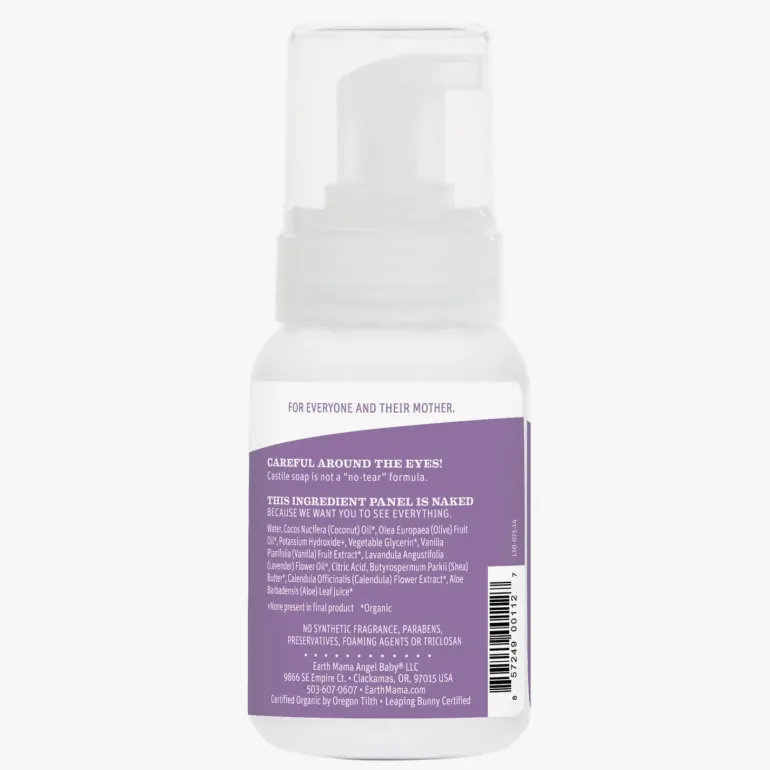 Earth Mama Organics - Calming Lavender Castile Baby Wash