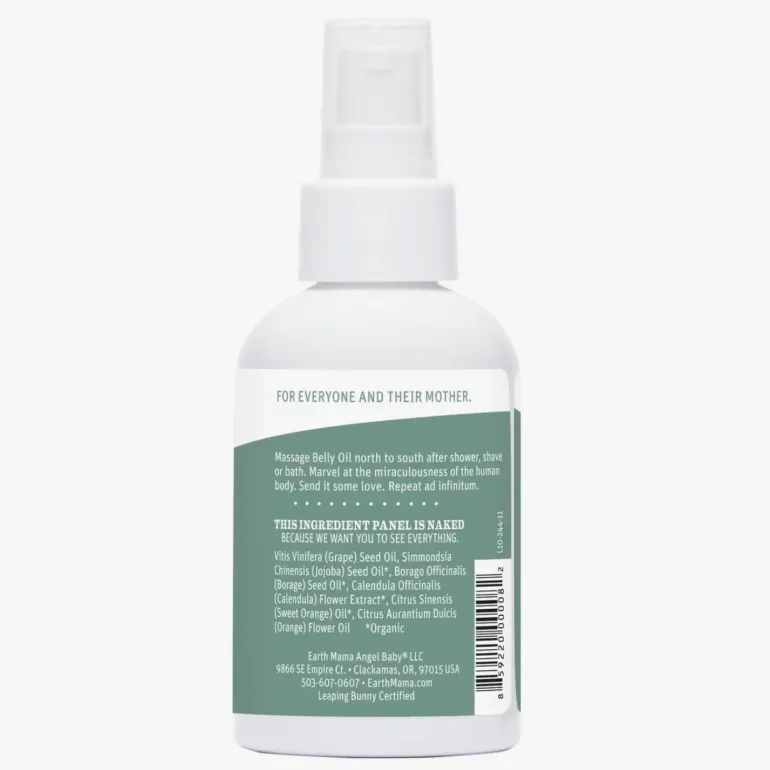 Earth Mama Organics- Belly Oil 4 oz.