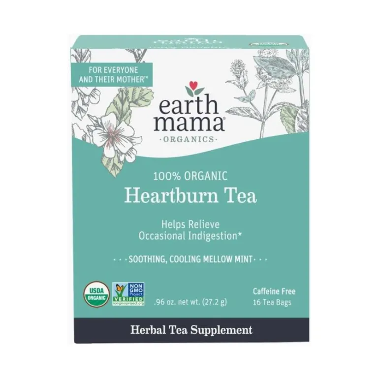 Earth Mama Organics Heartburn Tea