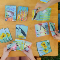 eeBoo Go Shark Go! Playing Cards