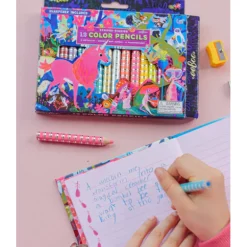 eeBoo Magical Creatures 12 Biggie Color Pencils