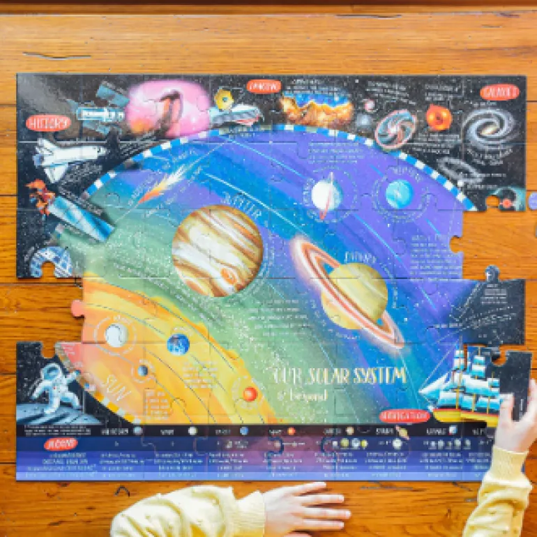 eeBoo Solar System & Beyond 48 Pc Giant Puzzle
