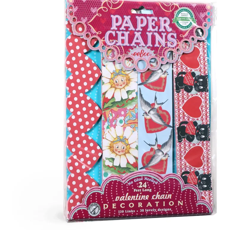 eeBoo Valentine Paper Chain