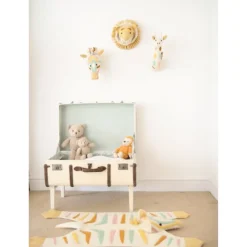 Fiona Walker Mini Natural Pastel Tiger- Sand