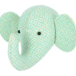 Fiona Walker Mini Printed Blue Elephant