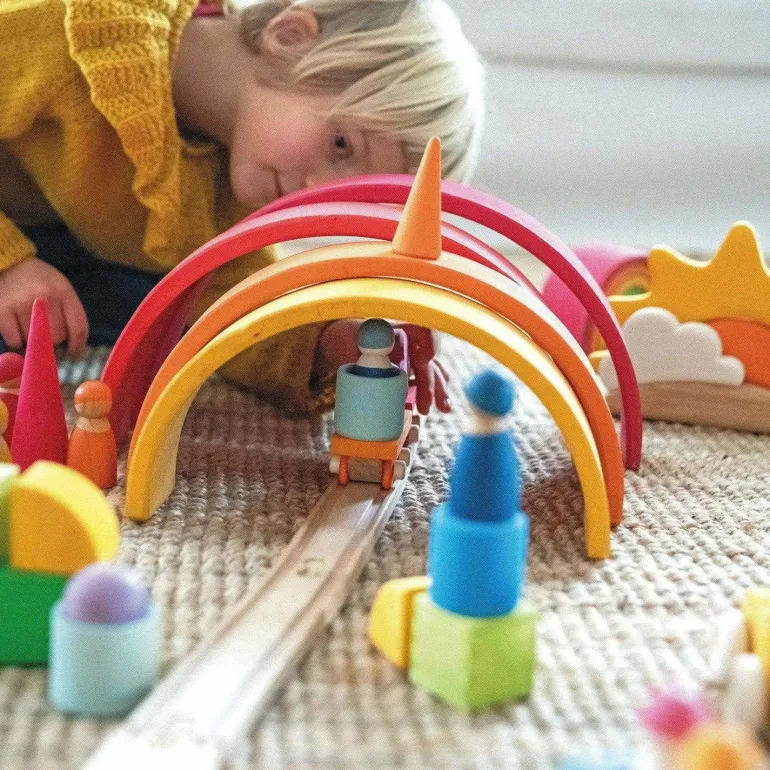 Grimm's Building Set Wooden Train