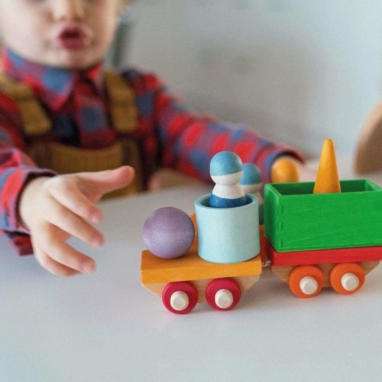Grimm's Building Set Wooden Train